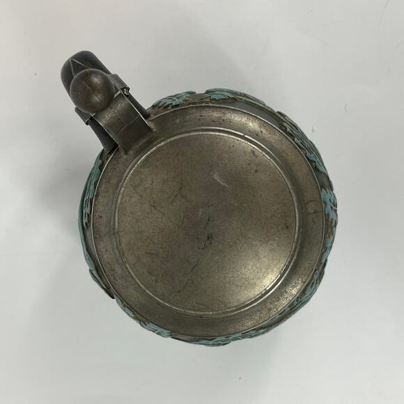 1973 Beer Stein Hunting Scene Hounds Damaged Mug Vtg 100 Year Gift Fathers Day - Picture 5 of 15